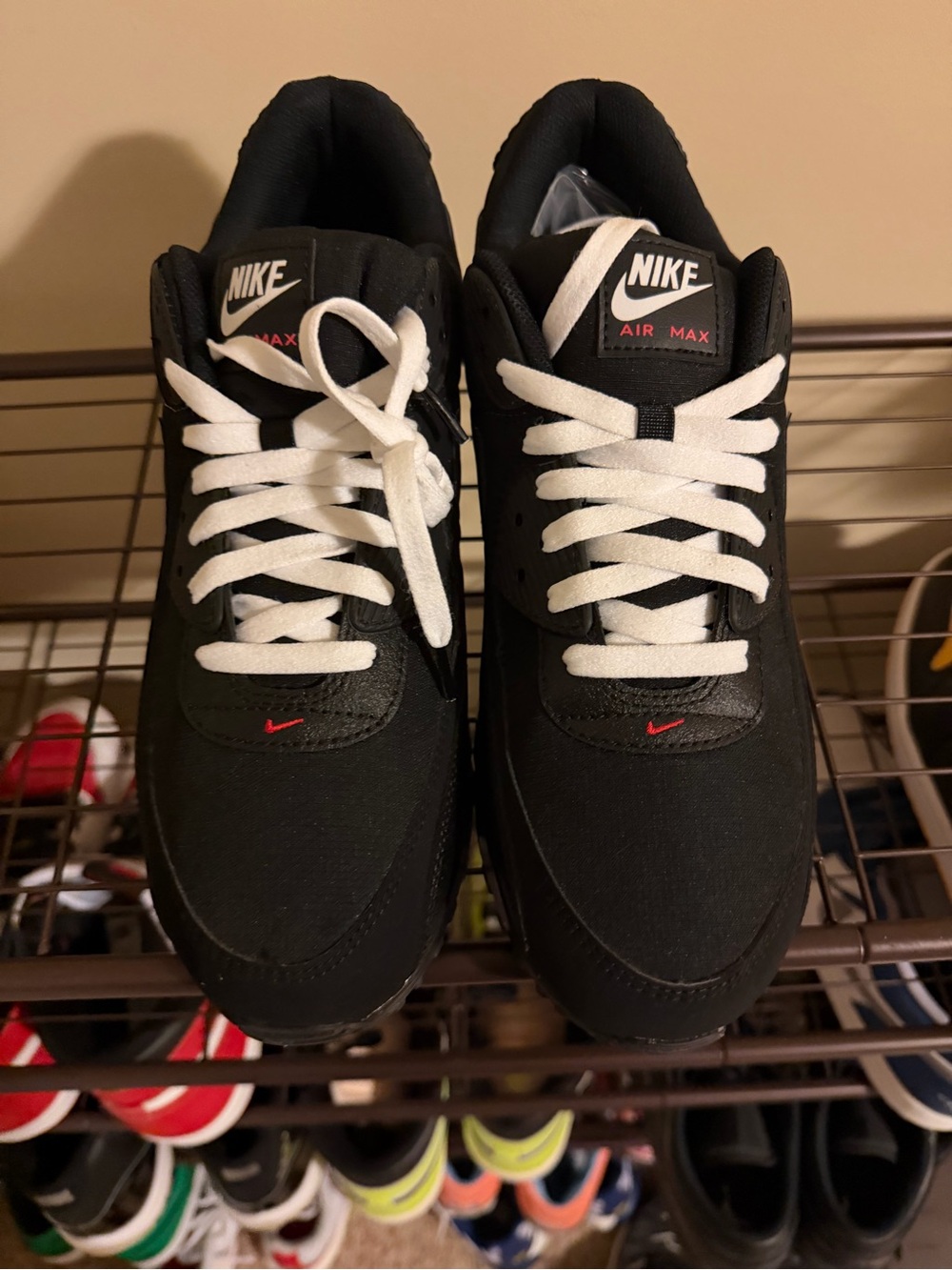 Nike Air Max 90 “Black Sport Red White | Men’s Size 13 | Brand New
